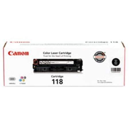 Canon Canon (CRG-118BK VP) Black Toner Cartridge, PK 2 2662B004AA